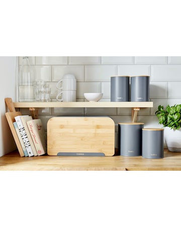 Tower Scandi 5 Piece Storage Set Grey