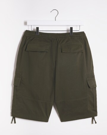 Fully Elasticated Twill Cargo Shorts