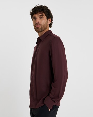Folio Garment Dyed Viscose Shirt Regular