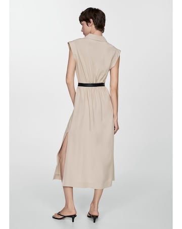 Mango Belted Cami Dress