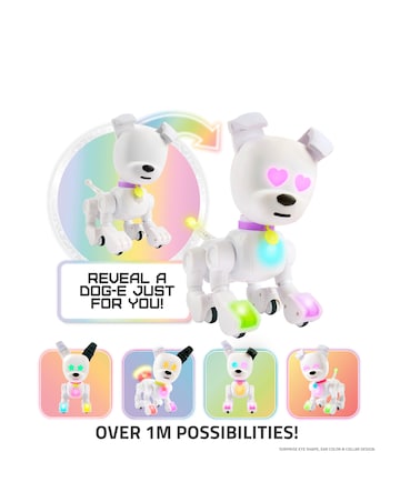 MINTiD DOG-E Interactive Robot Dog with LED Lights and 200+ Sounds & Reactions