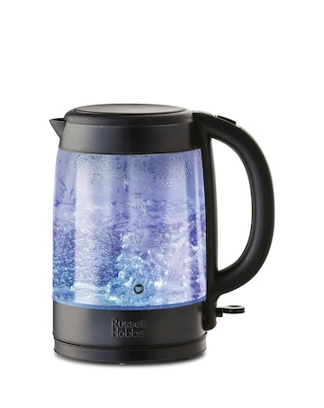 Russell Hobbs Illuminated Matte Black Glass Kettle
