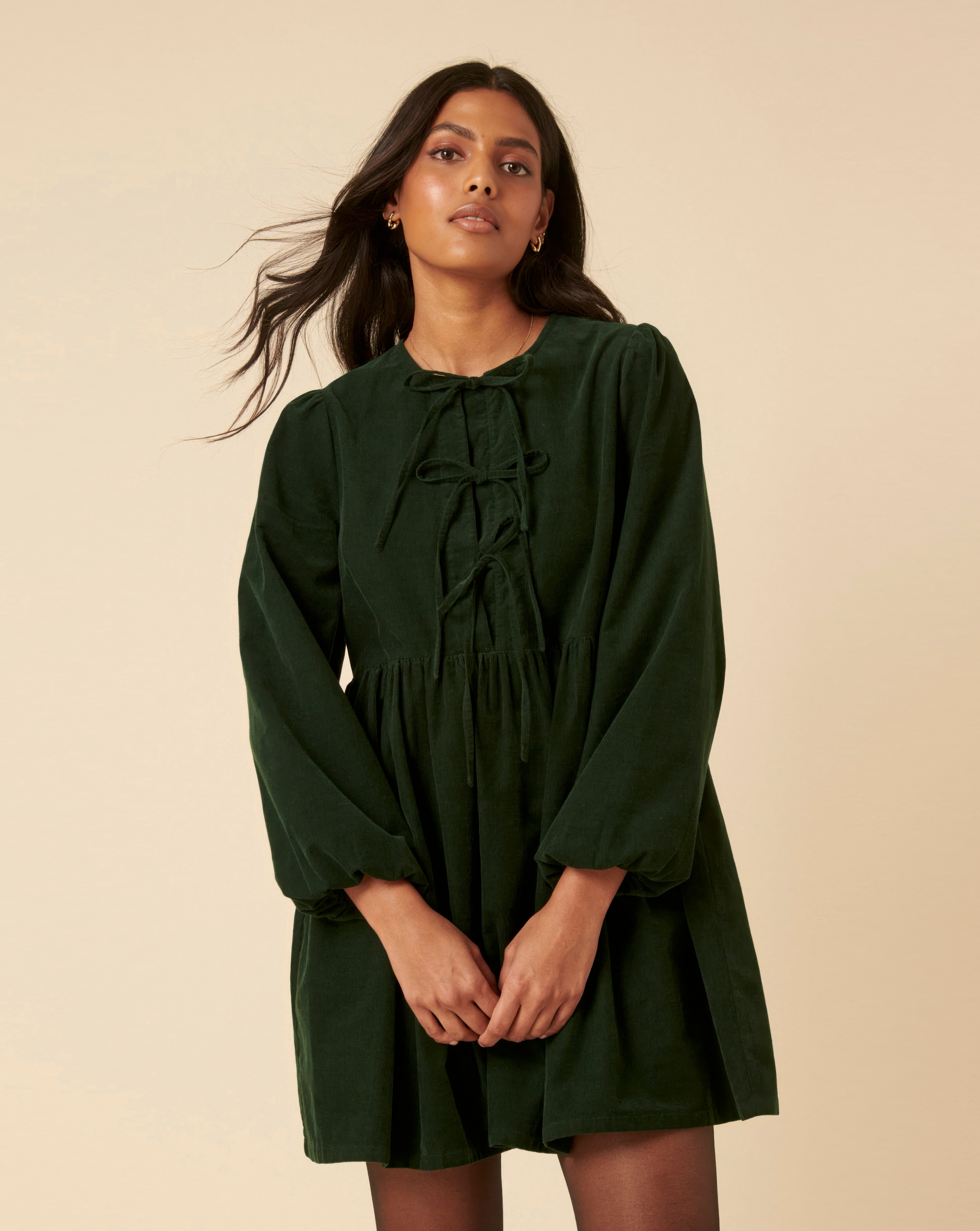 Nobody's Child Eden Mini Cord Dress | JD Williams