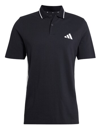 adidas 3 Stripes Pique Polo