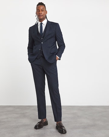 Pinstripe Suit Blazer