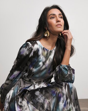 Joanna Hope Satin Maxi Dress