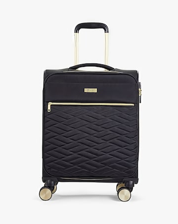 Rock Sloane Cabin Suitcase - Black