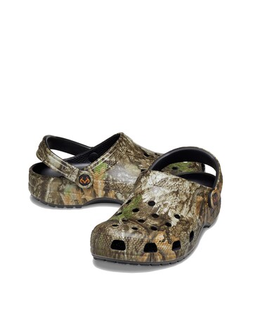 Crocs Classic Tree Camo Clog - Green