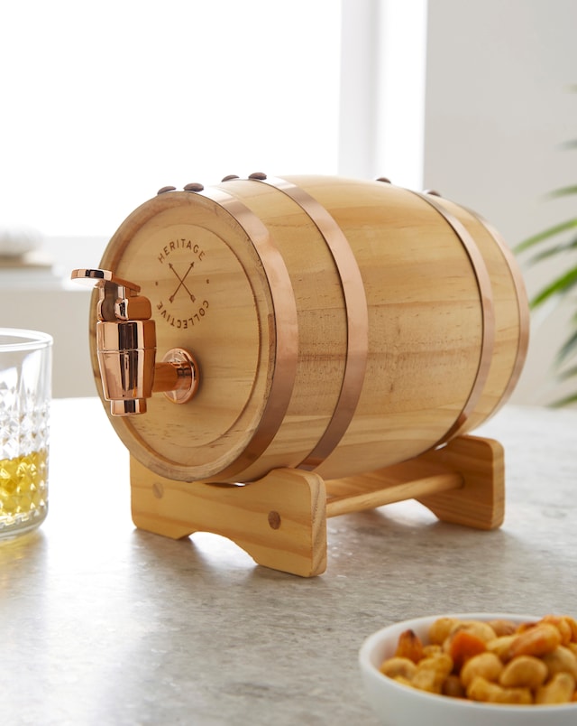 Ingenious Mini Whiskey Barrel