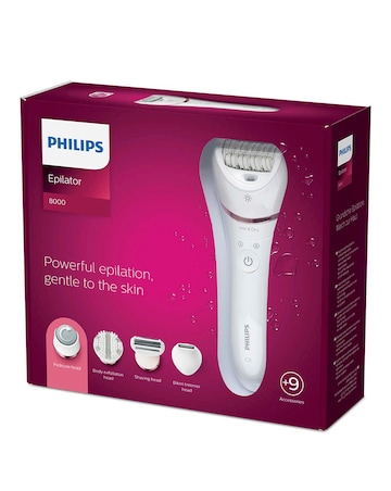 Philips BRE740/01 Series 8000 Wet and Dry Epilator