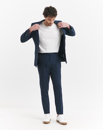 Regular Fit Linen Blend Trouser