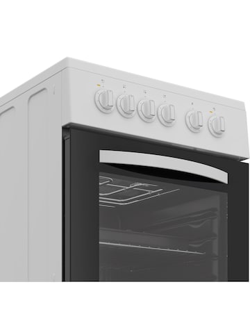Indesit I5E3KMW 50cm Electric Single Cooker - White