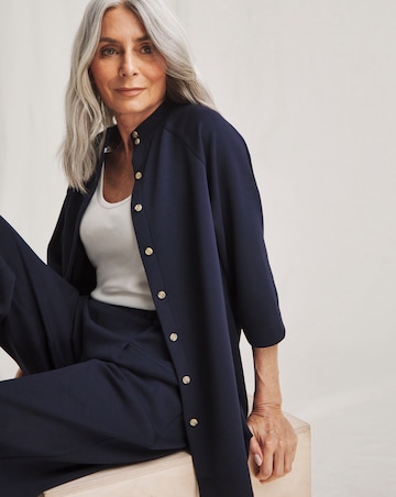 Julipa Button Back Modal Co-ord Top