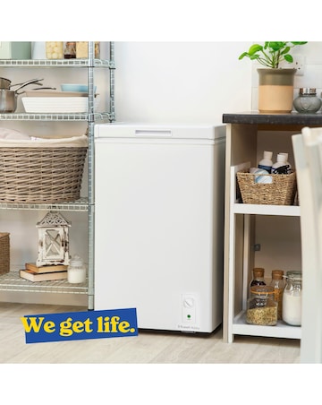 Russell Hobbs RH142CF0E1W 143L Chest Freezer - White - E Rated