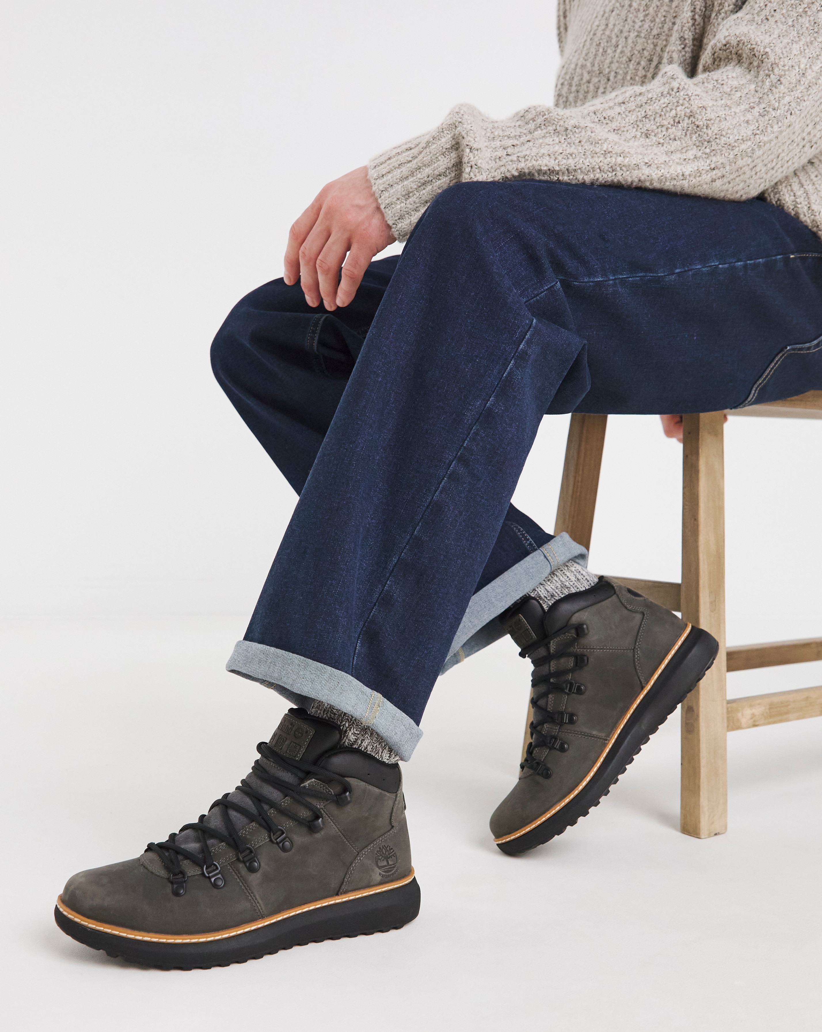 timberland chukka boots grey