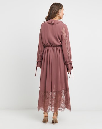 Frill Detail Maxi Dress