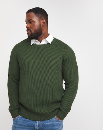 Jack & Jones Pannel Knit Crew Neck Jumper