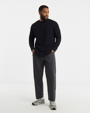 Jack & Jones Chris Loose Fit Jean - Black