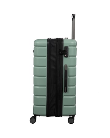 IT Luggage Gravitate 3pc Suitcase Set - Green