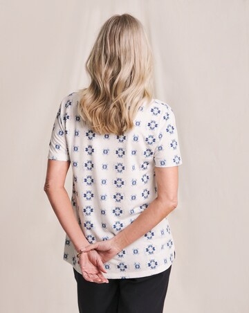 Julipa V Neck Printed T-Shirt