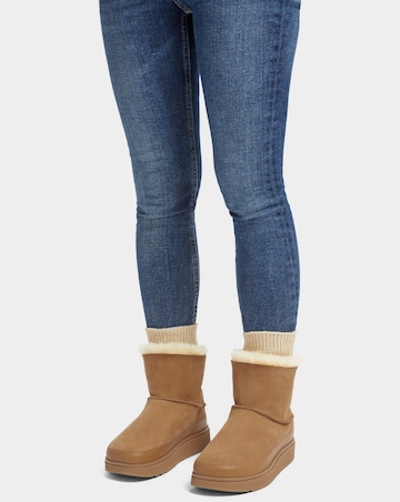 FitFlop Gen FF Mini Suede Shearling Warm Boots Standard Fit