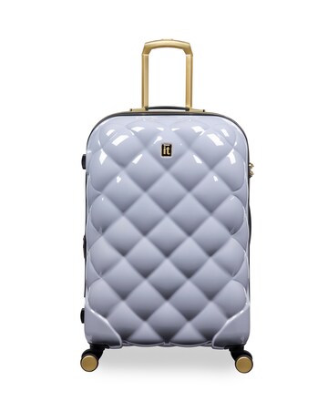 IT Luggage St Tropez Trois Medium Suitcase - Silver