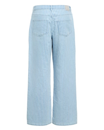 OBJECT Mid Waist Wide Leg Jean