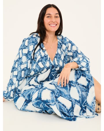 FatFace Noelle Water Leaf Maxi Dress