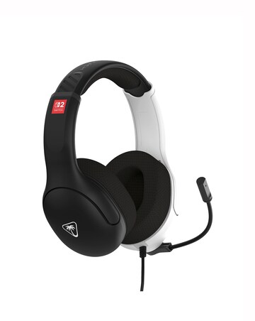Turtle Beach Airlite Fit Headset for Nintendo Switch 2 - Black & White