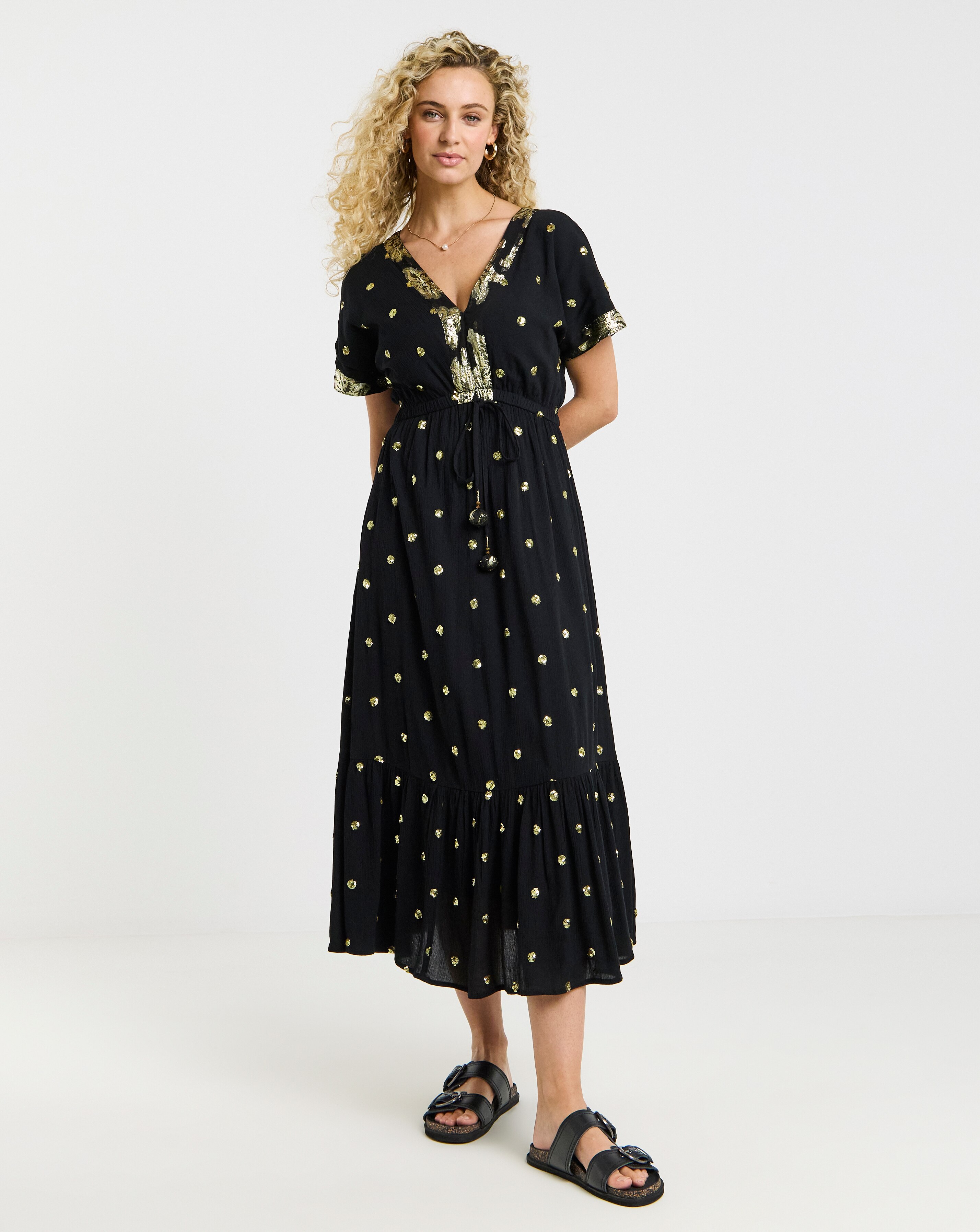 Joe Browns Sofia Sparkle Maxi Dress