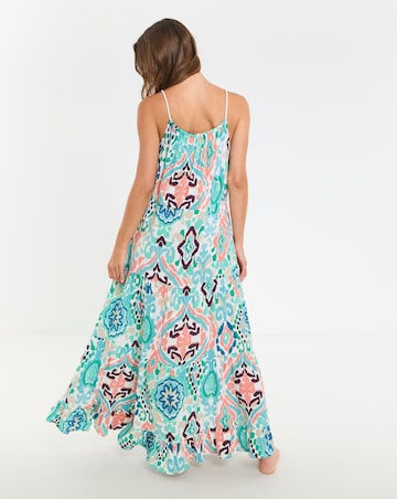 Maxi Tiered Beach Dress