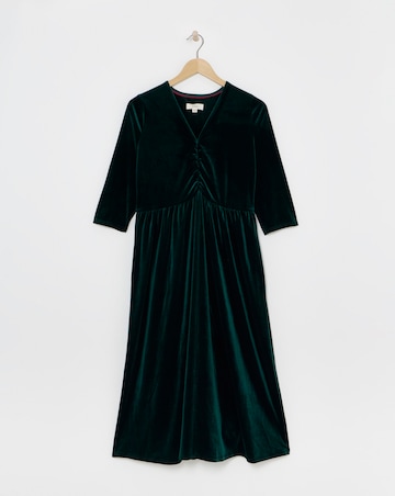 Julipa Velour Midi Dress