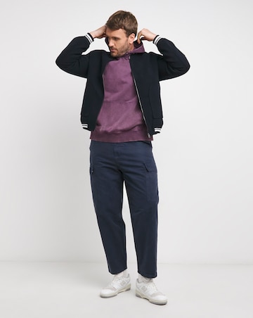 Acid Wash Oversized Hoodie