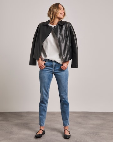 Anthology White Crew Neck Short Sleeve T-Shirt