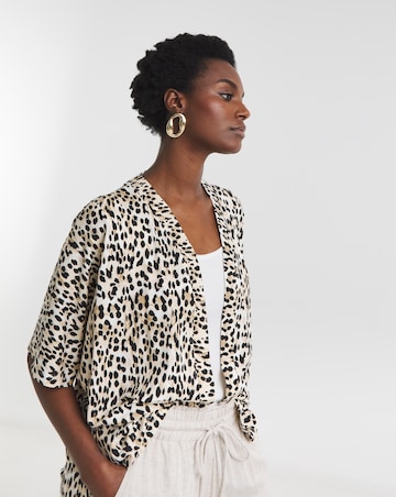 Edge to Edge Printed Cardigan