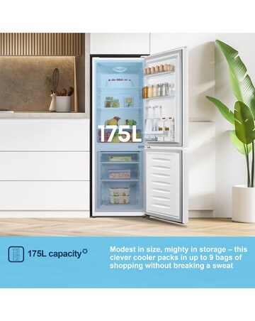 Fridgemaster MC50165E Fridge Freezer - White E Rated