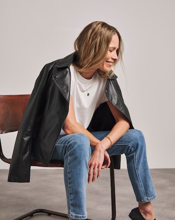 Anthology White Crew Neck Short Sleeve T-Shirt