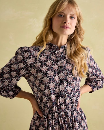 Joules Hazel Geo Midaxi Dress