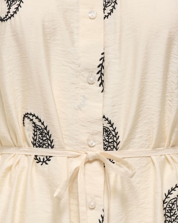 JdY Thea 7/8 Sleeve Embroidery Shirt Dress