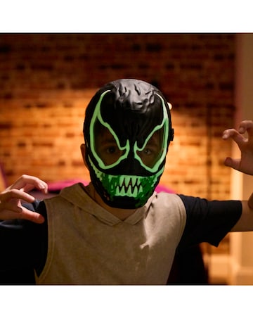 Marvel Spider-Man VenomVersus Venom Glow-In-The-Dark Mask, Super Hero Toys