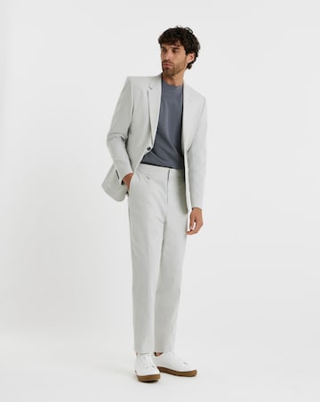 Folio Tailored Linen Flat Tapered Trouser