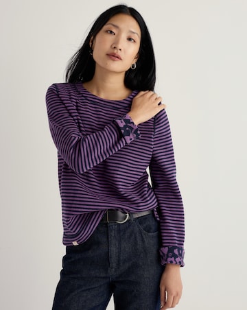 Seasalt Cornwall Gwennol Reversible Jersey Top