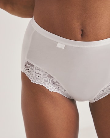 Sloggi 2Pack Romance Maxi Knickers White