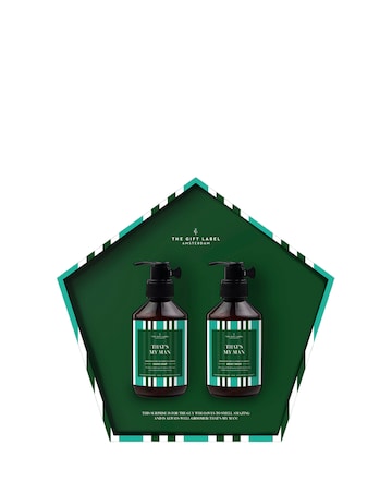 The Gift Label That's My Man Gift Set