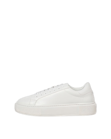 Jack & Jones Aspire Cupsole PU Trainer - White