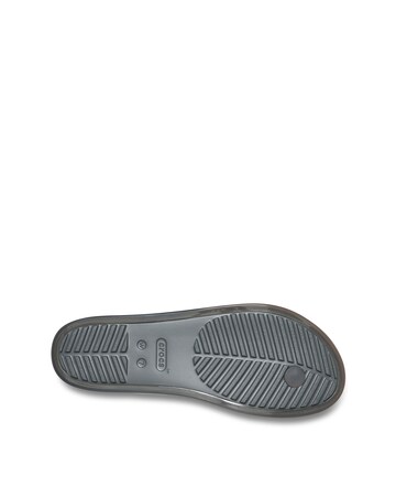 Crocs Carbon Miami Jelly Round Toe Flip - Standard Fit