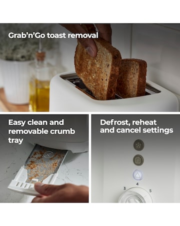 Kenwood Ripple 2 Slice Toaster