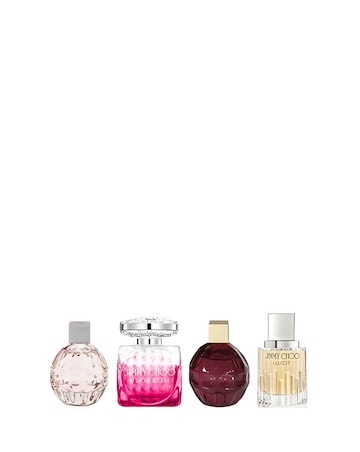 Jimmy Choo Ladies 4-Piece Miniature Fragrances