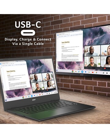 Acer Chromebook 314 - 14in FHD ComfyView Intel Celeron N4500 4GB 64GB