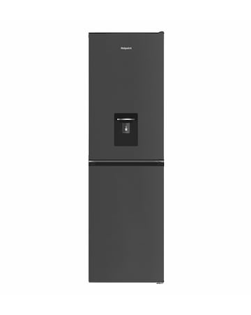 Hotpoint HPKH1261WXBR4UK 50/50 Fridge Freezer With Water Dispenser - Dark Silver